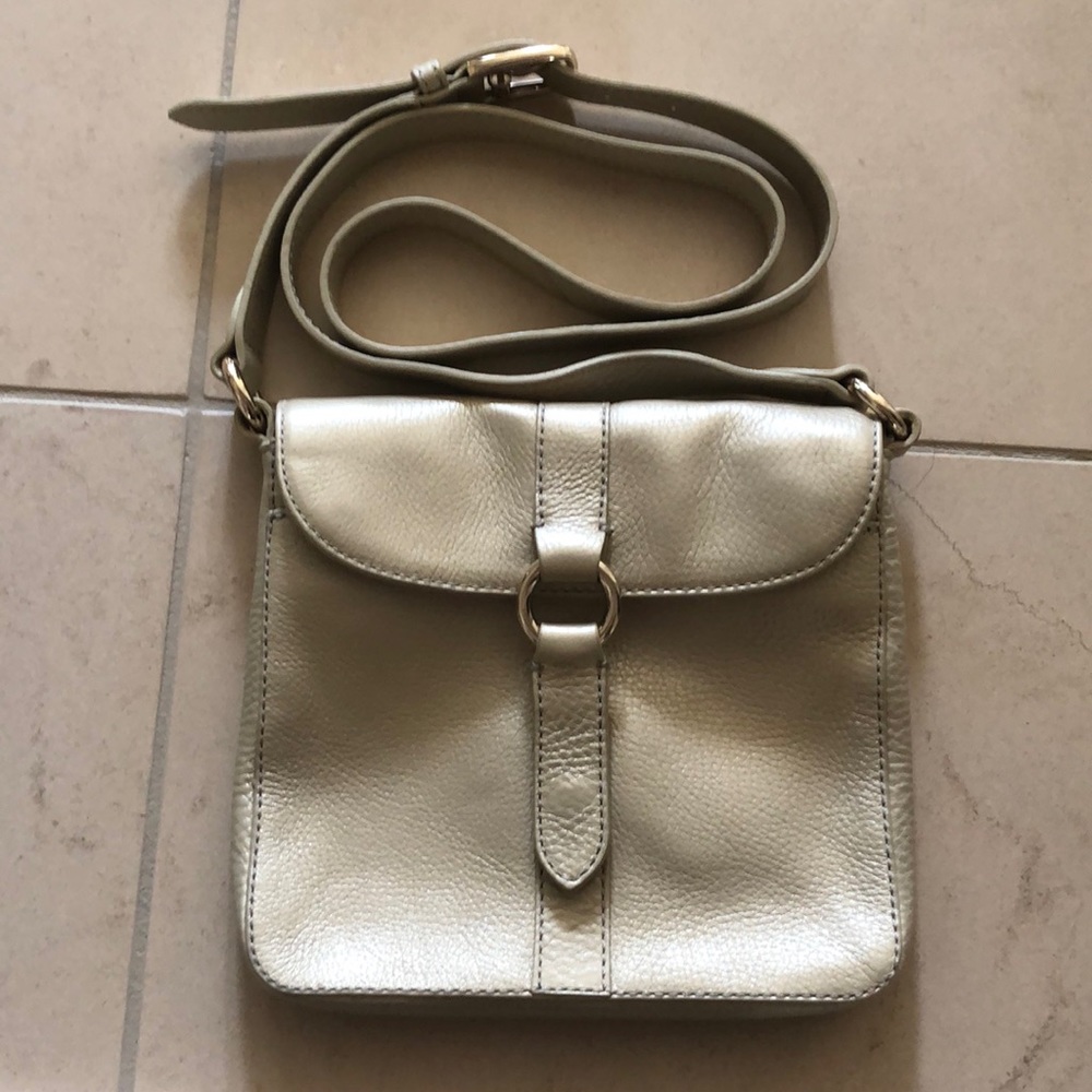 Cole Haan gold purse